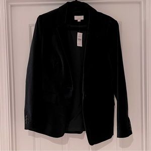 NWT Loft Velvet Blazer